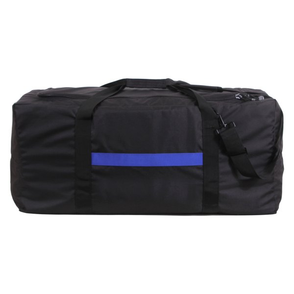 Rothco® - 33" x 16" x 15" Black Tactical Bag with Thin Blue Line Modular