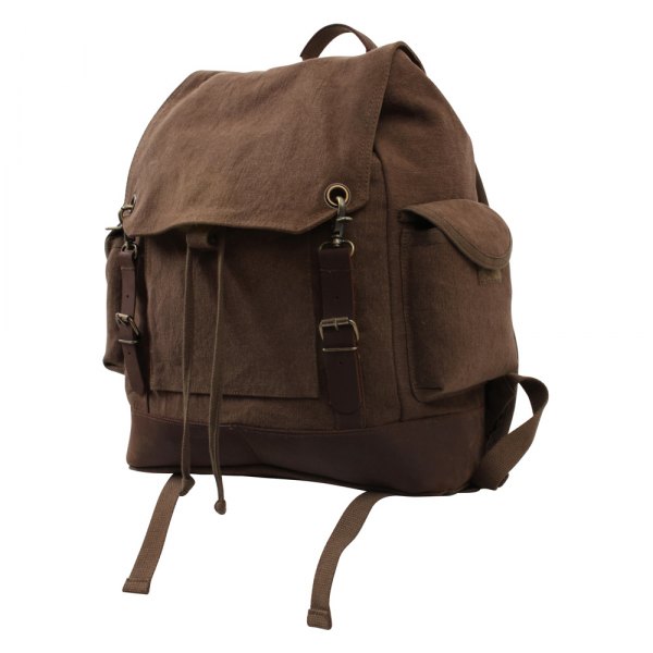 Rothco® - Vintage Expedition Brown Rucksack Backpack