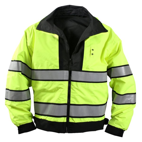 Rothco® - Reversible Lined Uniform Men's Small Hi-Vis Jacket