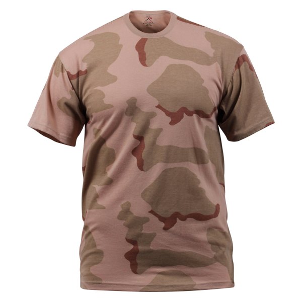 Rothco® - Men's 3X-Large Tri-Color Desert Camo T-Shirt
