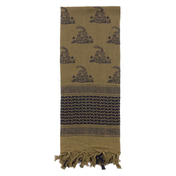 Rothco® - Gadsden Snake Tactical Olive Drab Shemagh Desert Scarf