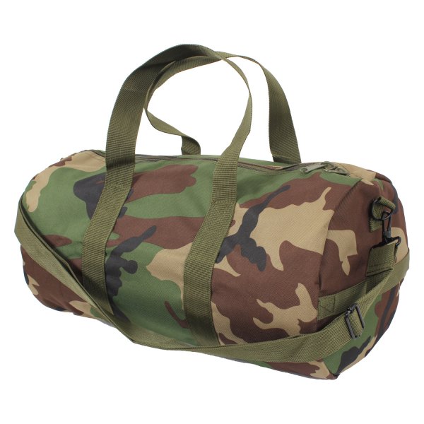 Rothco® - 19" x 19" Woodland Camo Shoulder Duffle Bag