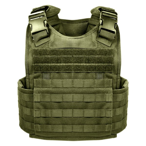 Rothco® - Regular Olive Drab MOLLE Plate Carrier Tactical Vest