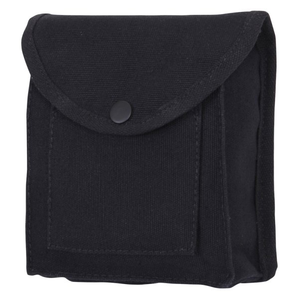 Rothco® - 7" x 6" x 2" Black Utility Tactical Pouch