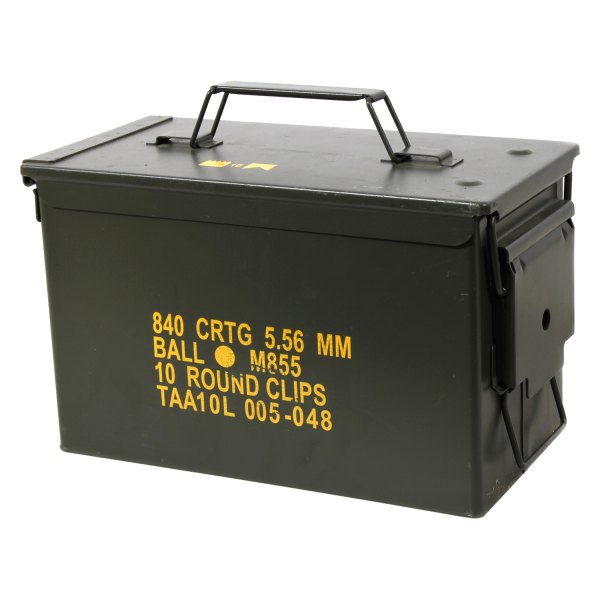 Rothco® - GI .50 11" x 7" x 5.5" Olive Drab Ammo Can