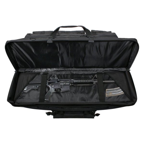 Rothco® - 36" x 12" x 3" Black 600D Polyester Tactical Rifle Soft Case