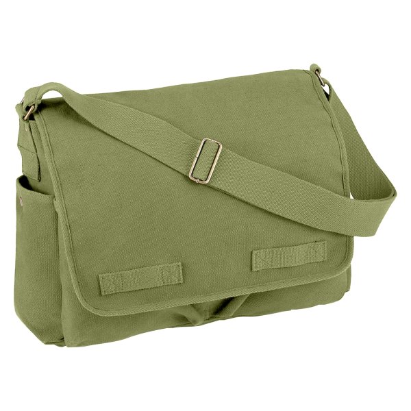 Rothco® - Vintage Unwashed™ 15" x 11" x 6" Olive Drab Messenger Bag
