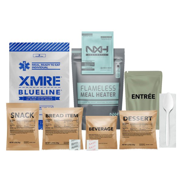 Rothco® - XMRE™ Blue Line Meals with Heaters