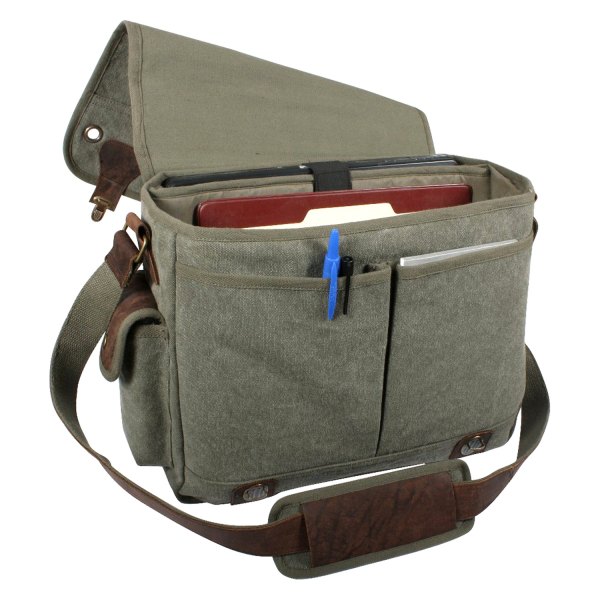 Rothco® - Trailblazer™ Olive Drab Canvas/Leather Bag