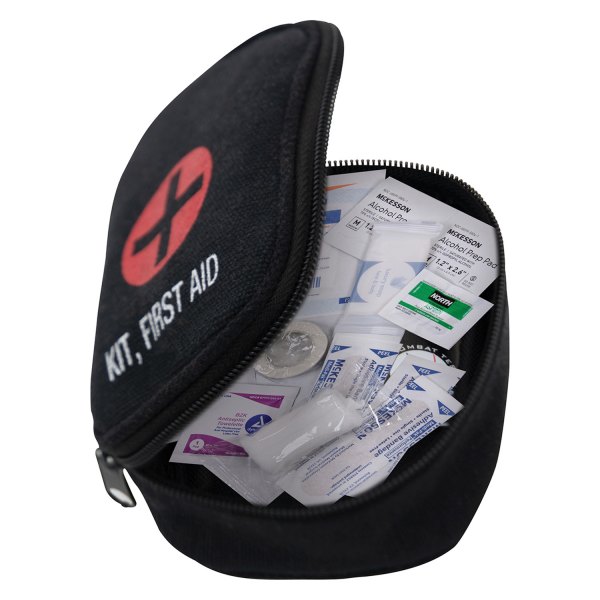 Rothco® - Black Military Zipper First Aid Kit