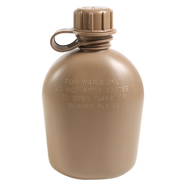 Rothco® - Genuine G.I.™ 1 qt Coyote Brown Plastic Canteen