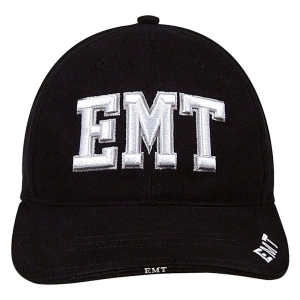 Rothco® - EMT Deluxe Black Low Profile Cap