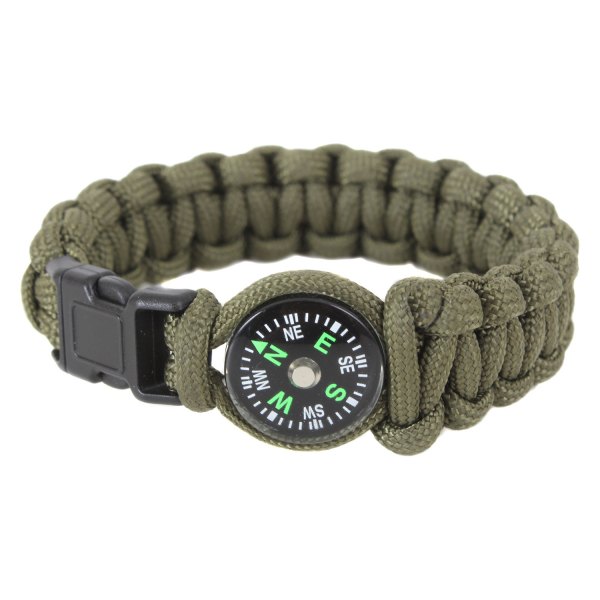 Rothco® - 8" Olive Drab Polyester Paracord Bracelet