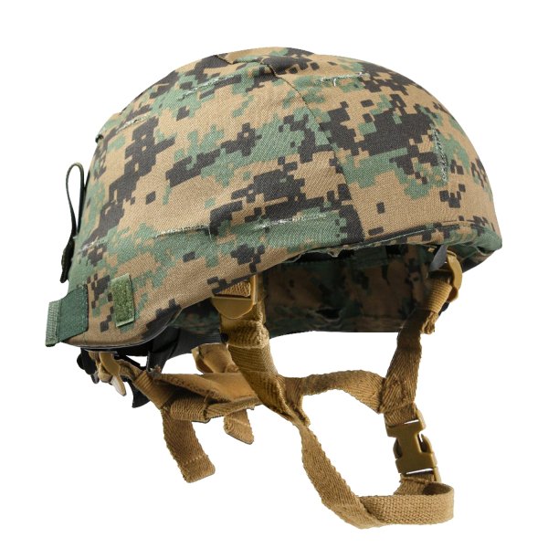 Rothco® - MICH™ Coyote Brown Polyester Chin Strap Tactical Helmet