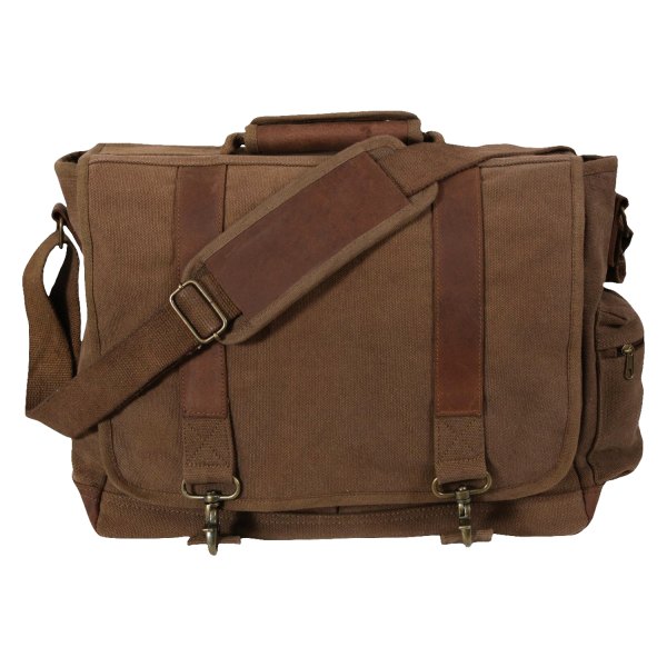 Rothco® - Vintage™ Earth Brown Canvas/Leather Bag