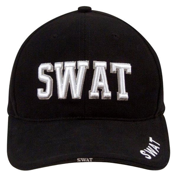 Rothco® - SWAT Deluxe Black Low Profile Cap