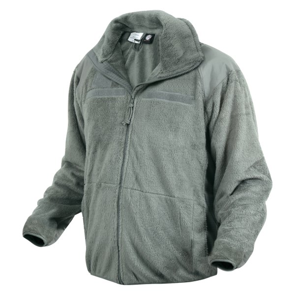 Rothco® - Gen III ECWCS Level III Men's X-Small Foliage Green Fleece Jacket