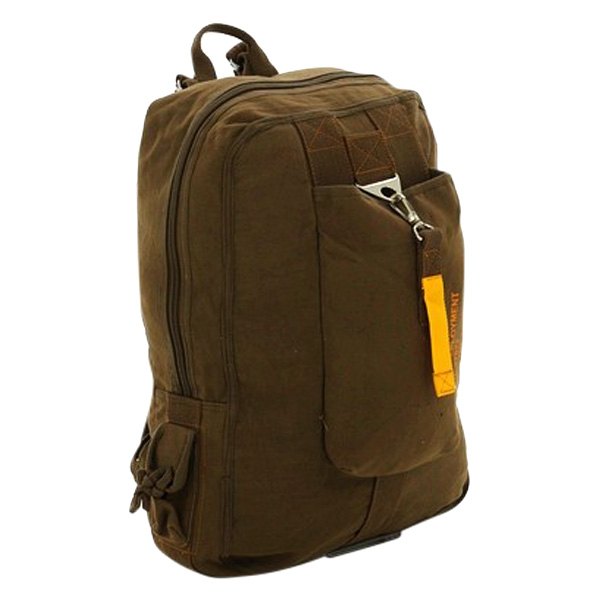 Rothco® - Vintage Flight Bag™ 19.5" x 15" x 4.5" Brown Unisex Everyday Backpack