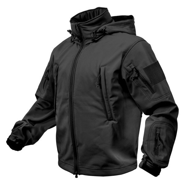 Rothco® - Special Ops Tactical Men's Medium Black Soft Shell Jacket