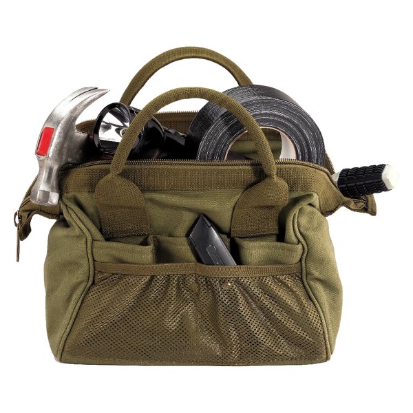 Rothco® - 11" x 10" x 9" Olive Drab Platoon Tactical Tool Bag