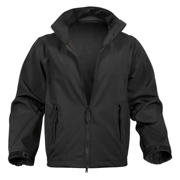 Rothco® - Uniform Small Black Soft Shell Jacket