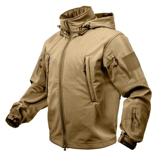 Rothco® - Special Ops Tactical Men's 6X-Large Coyote Brown Soft Shell Jacket