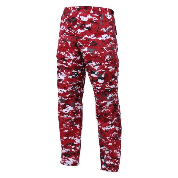 Rothco® - Tactical BDU Men's 39" Red Digital Camo Pants