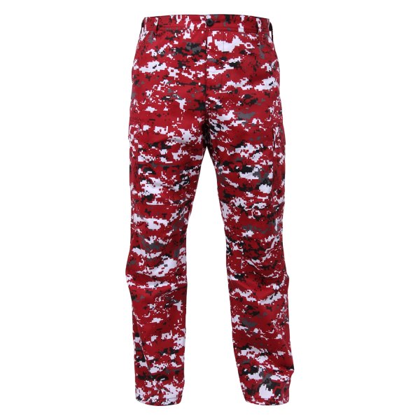 Rothco® - Tactical BDU Men's 47" Red Digital Camo Pants