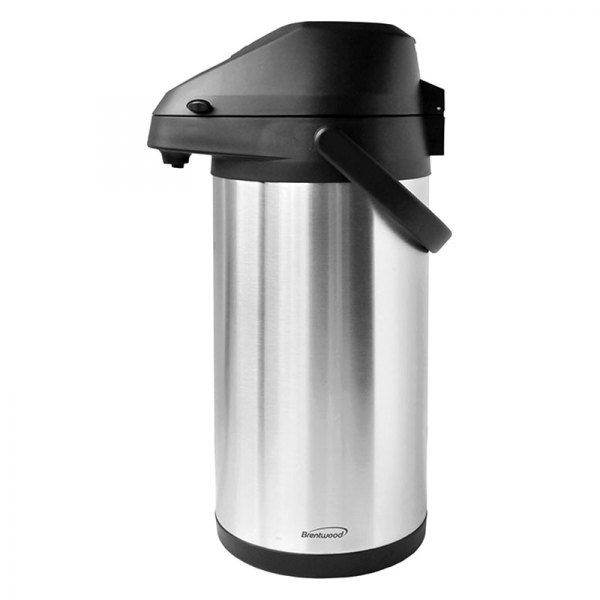 Brentwood Appliances® - 3.5 L Silver Airpot Hot & Cold Drink Stainless Steel Dispenser