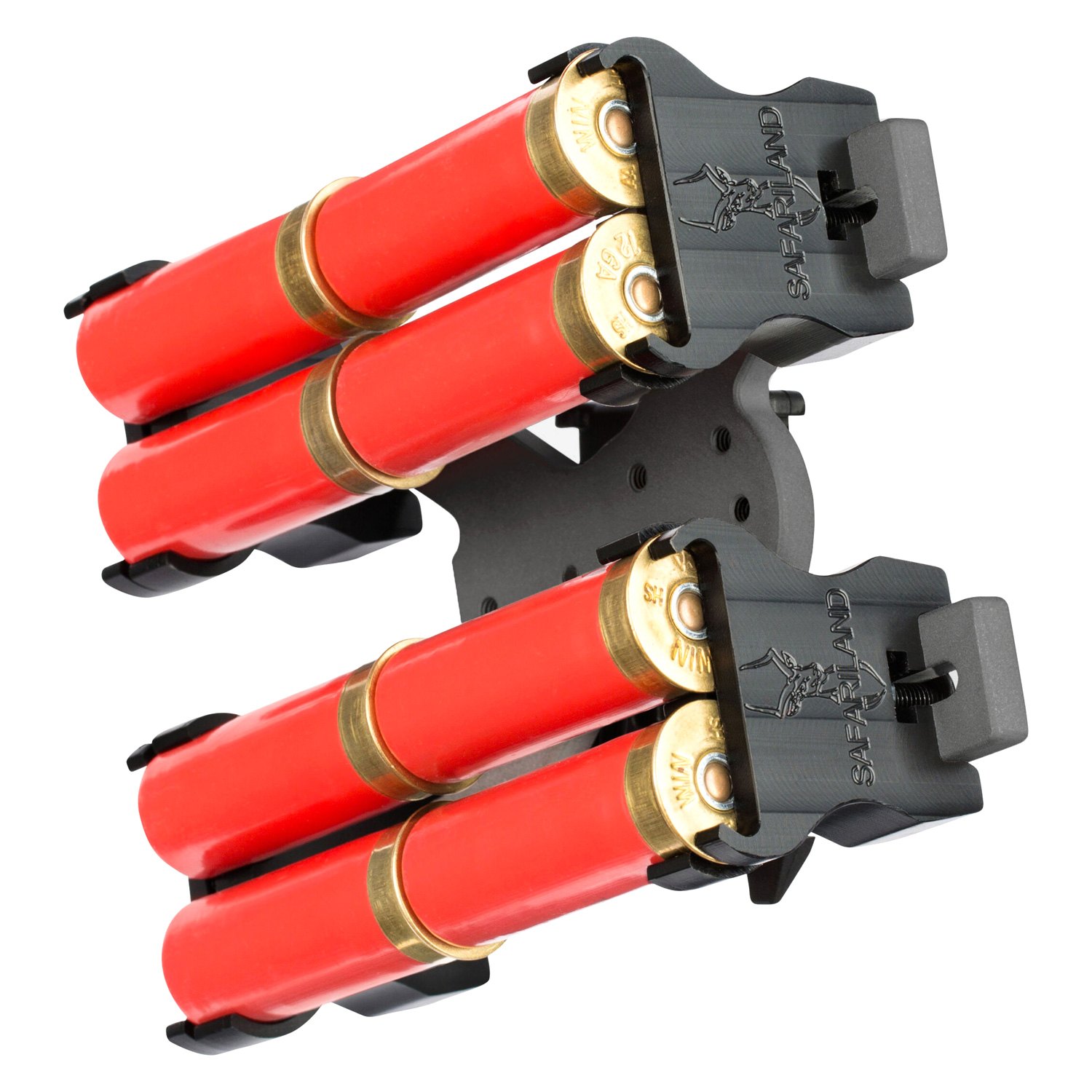 Safariland 086 8 2 Ms34 Model 086 12 Gauge Double Els 34 Fork Black 8 Shotgun Shell Holder Recreationid Com