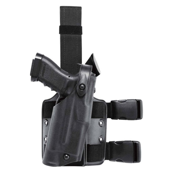 Safariland® - Model 6304 ALS/SLS™ Black STX Tactical Left-Handed Leg Holster