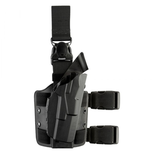 Safariland® - Model 7355 7TS™ ALS™ Black Plain Right-Handed Leg Holster with Quick Release