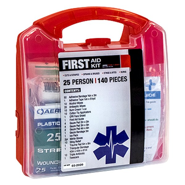 SAS Safety® - 25 Person Plastic First Aid Kit