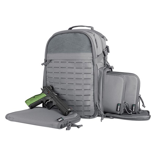 Savior Equipment® - S.E.M.A™ 16" x 11" x 9" SW Gray Tactical Backpack