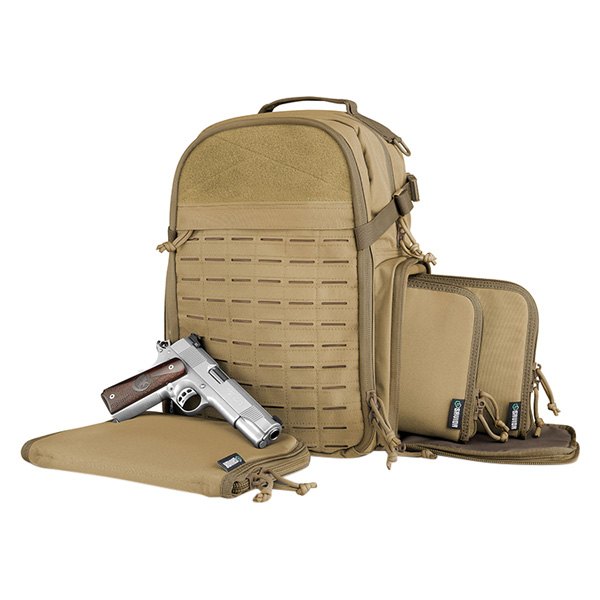 Savior Equipment® - S.E.M.A™ 16" x 11" x 9" FDE Tan Tactical Backpack