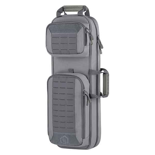 Savior Equipment® - Urban Takedown 27" x 8" x 4" SW Gray 600D Polyester Rifle Soft Case