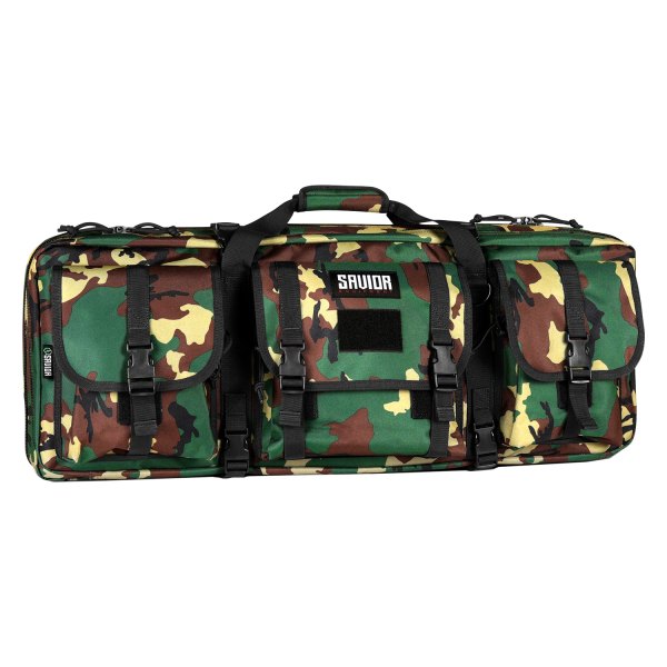 Savior Equipment® - American Classic 28" x 12.75" x 9" M81 600D Polyester Double Rifle Soft Case