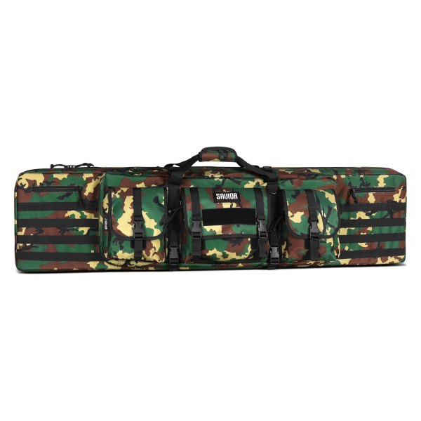Savior Equipment® - American Classic 52" x 12.75" x 9" M81 600D Polyester Double Rifle Soft Case