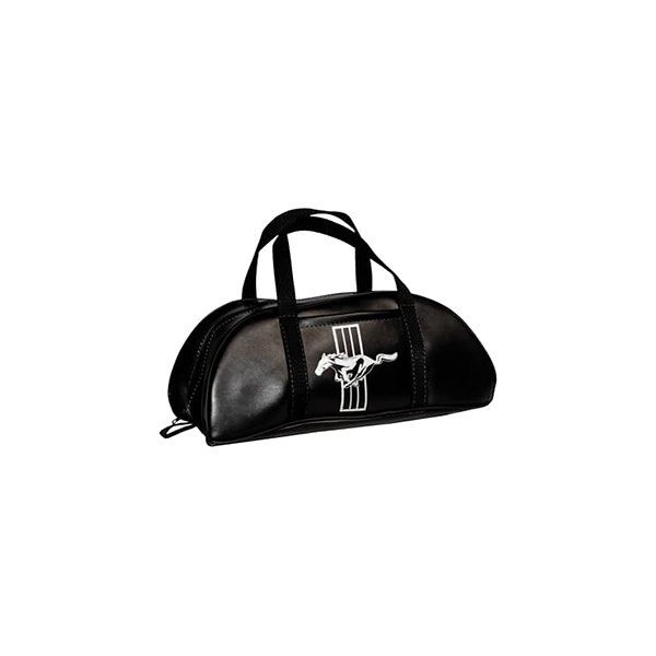 Scott Drake® - Tri-Bar Mustang™ 17" x 8" x 8" Black Tote Bag