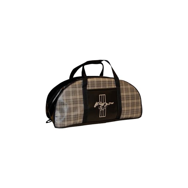 Scott Drake® - Tri-Bar Mustang™ 21" x 9" x 9" Plaid Tote Bag