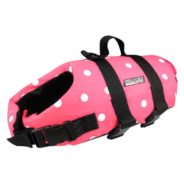 Seachoice® - 2X-Small Pink Polka Dot Dog Life Vest