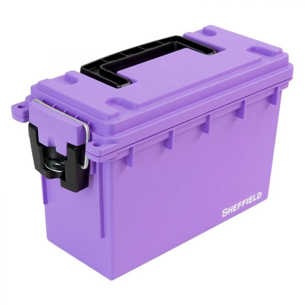 Sheffield® - 11.5" x 5.06" x 7.25" Purple Ammo Field Box