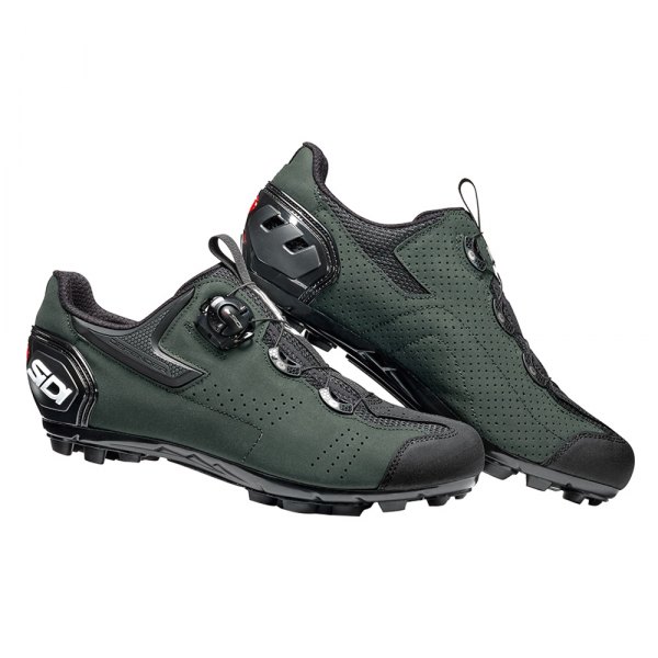 Sidi® - Men's Gravel™ MTB 7.2 Size Dark Green Clip Cycling Shoes