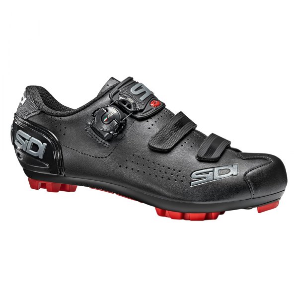 Sidi® - Men's Trace 2™ Mega™ MTB 6.4 Size Black/Black Clip Cycling Shoes