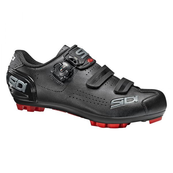 Sidi® - Men's Trace 2™ Mega™ MTB 7.6 Size Black/Black Clip Cycling Shoes