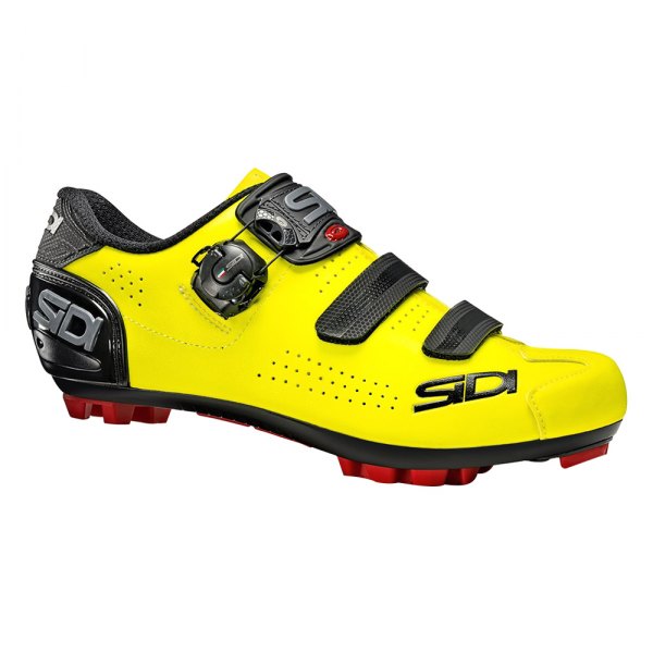 Sidi® - Men's Trace 2™ MTB 8.4 Size Yellow Fluo/Black Clip Cycling Shoes