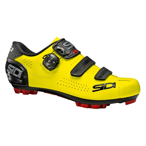 Sidi® - Men's Trace 2™ MTB 8.8 Size Yellow Fluo/Black Clip Cycling Shoes