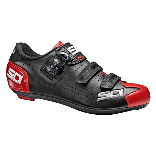 Sidi® - Men's Alba 2™ 7.6 Size Black/Red Road Clip Cycling Shoes