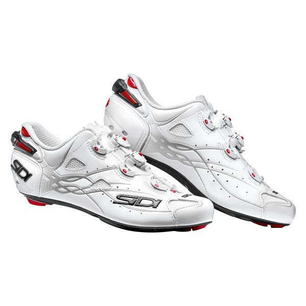 Sidi® - Men's Shot™ 12.7 Size White/White Road Clip Cycling Shoes