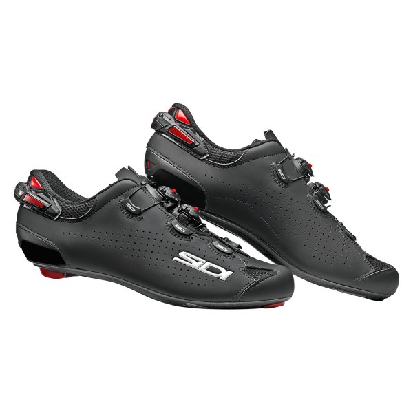Sidi® - Men's Shot 2™ 6.4 Size Black/Black Road Clip Cycling Shoes